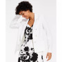 Women's Textured Crepe Faux-Double-Breasted Blazer, Created for Macy's