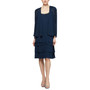 Lace Tiered Dress and Jacket
