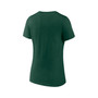 Women's Branded Green Miami Hurricanes Basic Arch V-Neck T-shirt