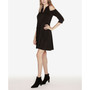 Black Label Women's Studded Cold-Shoulder Dress
