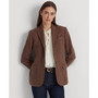 Women's Herringbone Tweed Blazer