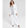Women's Belted Notched Lapels Jacket