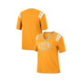 Women's Heathered Tennessee Orange Tennessee Volunteers 15 Min Early Football V-Neck T-shirt