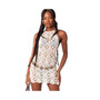 Women's Brynlee open back crochet mini dress