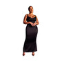 Womens Corset Maxi Bodycon Dress
