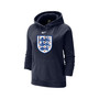 Women's Navy England National Team Varsity Raglan Tri-Blend Pullover Hoodie