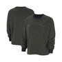Women's Black Oregon Ducks Yoga Script Pullover Sweatshirt