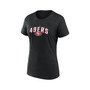 Women's Branded Scarlet, Black San Francisco 49ers Fan T-shirt Combo Set