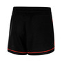 Women's Black Clemson Tigers Lil Sebastian Tri-Blend Shorts