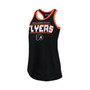 Women's Black Philadelphia Flyers Showdown Slub Racerback Tank Top