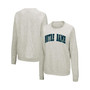 Women's Ash Notre Dame Fighting Irish Joy Chloe Classic Campus Pullover Sweatshirt