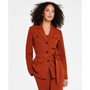 Women's Belted Safari Cargo-Pocket Jacket, Created for Macy's