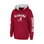 Women's Crimson Alabama Crimson Tide Loud and Proud Pullover Hoodie