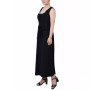 Petite Ankle Length Sleeveless Dress