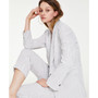 Women's Seersucker Single-Button Notched-Lapel Blazer, Created for Macy's