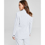 Women's Seersucker Single-Button Notched-Lapel Blazer, Created for Macy's