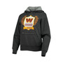 Women's Heathered Charcoal Washington Commanders Raglan Pullover Hoodie