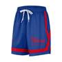 Women's Royal Philadelphia 76ers Crossover Performance Shorts