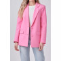 Women's Terry Round Collared Blazer