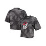 Women's Gray, Black Georgia Bulldogs Park Camo Boxy T-shirt