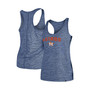 Women's Navy Houston Astros Active Racerback Tank Top