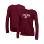 Women's Maroon Texas A&M Aggies University Arch Logo Long Sleeve T-shirt