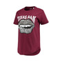 Women's Maroon Texas A&M Aggies Wild Lips Core T-shirt