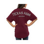 Women's Maroon Texas A&M Aggies Oversized T-shirt