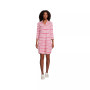 Women's Cotton Slub 3/4 Sleeve Polo Dress