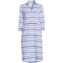 Women's Cotton Slub 3/4 Sleeve Polo Dress