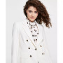 Women's Textured-Crepe Button-Front Blazer, Created for Macy's