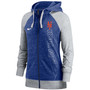 Women's Royal New York Mets In Pocket Gym Vintage Full-Zip Hoodie