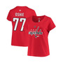Women's Branded TJ Oshie Red Washington Capitals Plus Size Name and Number Scoop Neck T-shirt