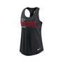 Women's Black Atlanta Falcons Team Name City Tri-Blend Racerback Tank Top
