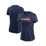 Women's Navy Los Angeles Angels Americana T-shirt