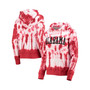 Women's Crimson Alabama Crimson Tide Campus Tie-Dye Pullover Hoodie