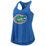 Women's Royal Florida Gators Essential 2-Hit Racerback Tank Top
