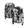 Women's Black Florida State Seminoles Shavonee Tie-Dye Pullover Hoodie