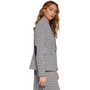 Women's Houndstooth One-Button Blazer
