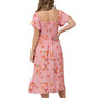 Maternity Libby Floral Smocked Dress