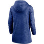 Women's Heathered Royal Chicago Cubs Split Logo Legend Hoodie Training Performance Top