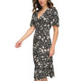 Women's Floral V-Neck Dress