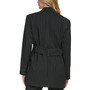 Women's Pinstripe Belted Jacket