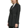 Women's Pinstripe Belted Jacket