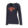 Women's Navy Auburn Tigers Campus Long Sleeve T-shirt