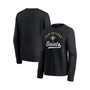 Women's Branded Black New Orleans Saints Ultimate Style Pullover Sweatshirt