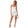 Women's Essence Satin Cupped Mini Dress