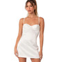 Women's Essence Satin Cupped Mini Dress