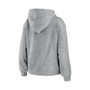 Women's Heathered Gray Baltimore Ravens Full-Zip Hoodie