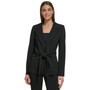 Women's Peak Lapel Tie-Front Jacket